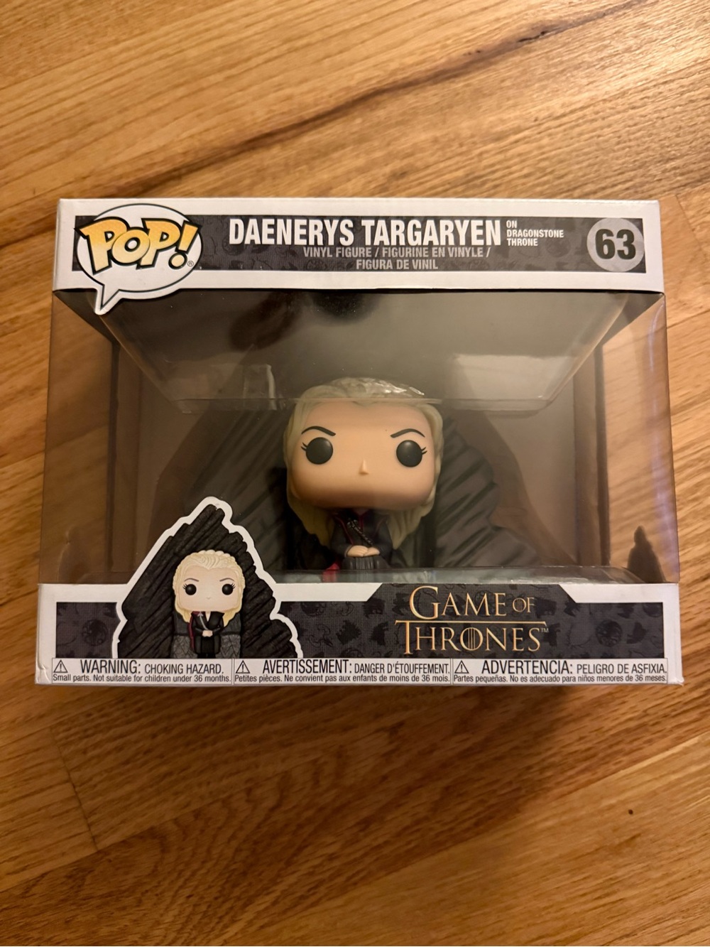 Funko Pop! GOT Daenerys Targaryen on Dragonstone Throne